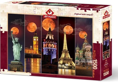 Art Puzzle Blood Moon – Puzzel – 1500 stukjes – 85 x 60 cm