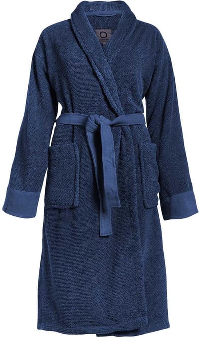 Essenza Connect Organic Uni Badjas Blauw - XS