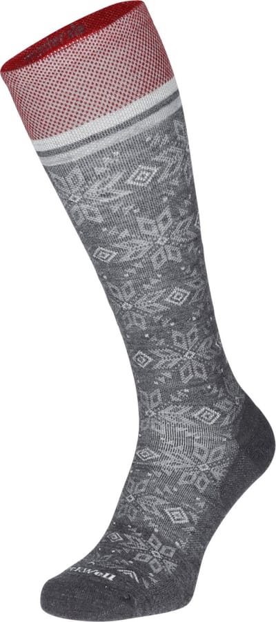 Sockwell - Winterland Dames Compressiekousen Klasse 1 Charcoal - Maat 39-43
