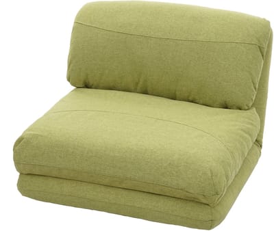 Fauteuilbed MCW-E68, slaapbank functionele fauteuil inklapbare fauteuil, stof/textiel ~ groen
