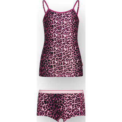 Vingino Girls G-so26-1 Animal Singlet Set Underwear Set Aster Pink Größe: L | Unterwäsche Outlet | Unisex | Rosa
