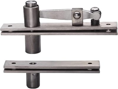 Deurscharnieren Zware scharnieren voor houten deuren 360 graden as RVS scharniersysteem (128*23*43mm & 100*23*43mm)