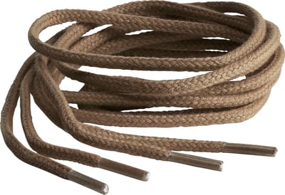 Springyard veters rond 4.5 mm - zand - 90cm - katoen - 1 paar