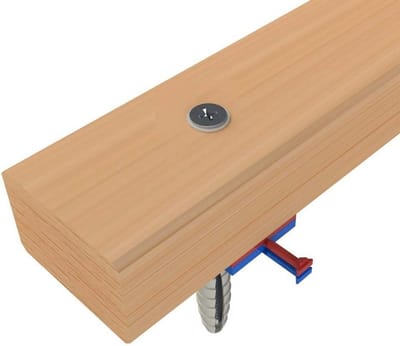 200 Terrasplank Wiggen Set voor Hout met Diverse Dikte