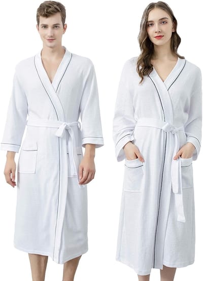 Xiang Ru Kimono badjas, dames heren badjas, badjassen voor koppels houdt van nachthemd voor alle seizoenen