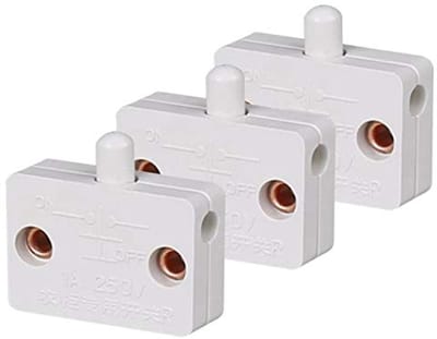 Kastdeurschakelaar 12V/24V/230V - Drukschakelaar voor Kasten en Deuren