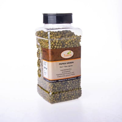 Tuana Kruiden - Peper Groen Heel - Strooibus 200 Gram - GP-P-0007