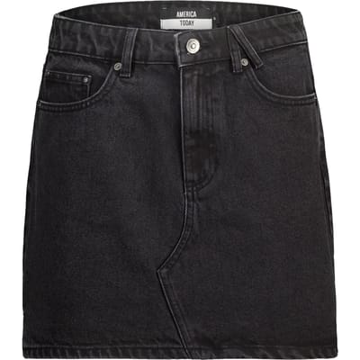America Today Ryder Washed Black Size: S | Denim Skirts Outlet | Dames | Zwart