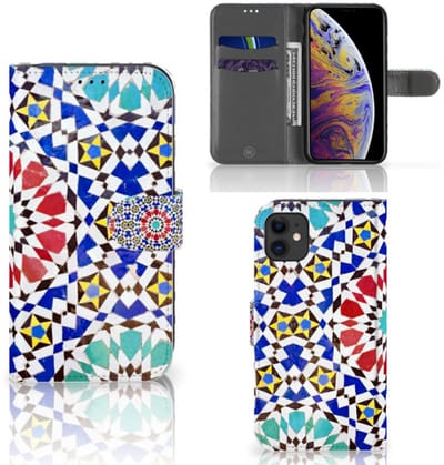 Apple iPhone 11 Bookcase Mozaïek