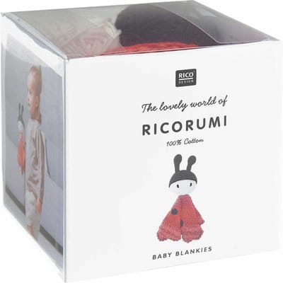 Rico Design Ricorumi Haakset "Baby Blankies" - Lieveheersbeestje