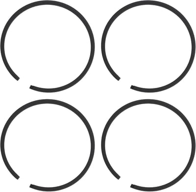 Dailygoods- Zuigerveren 4 Stuks 44x2mm - Compatibel met Kettingzagen/Bosmaaiers - Verbeterde Motorefficiëntie - Eenvoudige Installatie - Duurzaam Materiaal - Motorveren