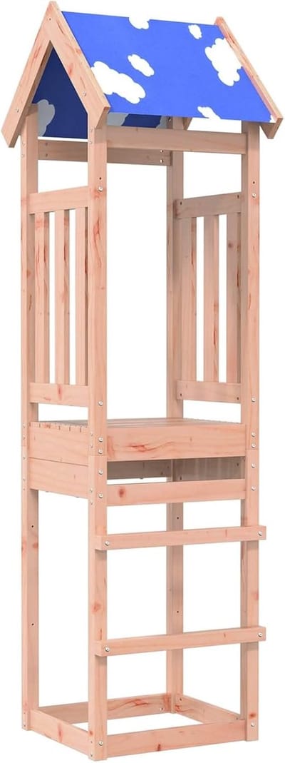 Speeltoren Buiten - Speeltoestel Tuin - Kinderen Spelen - Massief Douglas Hout - 525 x 465 x 208cm - Bruin