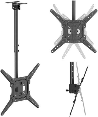 Maclean - TV-beugel - Plafondbevestiging - 23-55 inch, 35 kg - VESA 400x400, MC-174