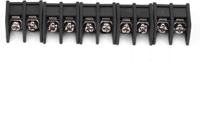 Dailygoody - Bedrading Barrière Eindblokken - 50 Stuks - Duurzaam en Betrouwbaar - 2-Pin 7.62mm - Elektrische Connector - Geschikt voor Montage - ...