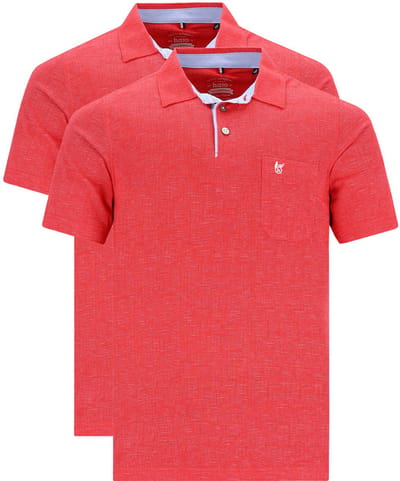 Hajo Heren poloshirt 2 pack Stay Fresh