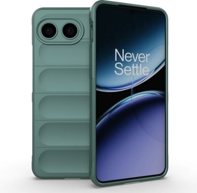 Coverup Hoesje - Geschikt voor OnePlus Nord 4 Hoesje - Coverup Hands-On Rugged Back Cover - Groen