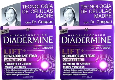 Diadermine Lift+ Intense Age-Repair - Dagcrème - Anti-Age - Plant Stem Cell - 2 stuks