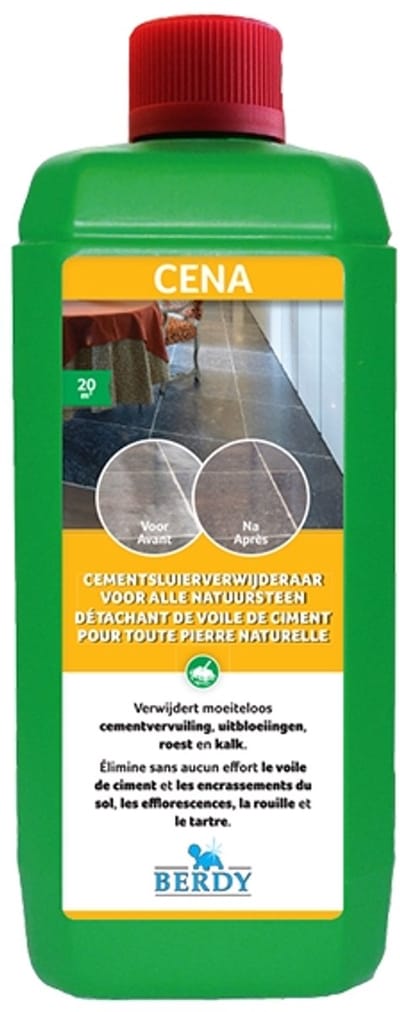 Cena - Cementsluierverwijderaar NATUURSTEEN - Berdy - 1 L