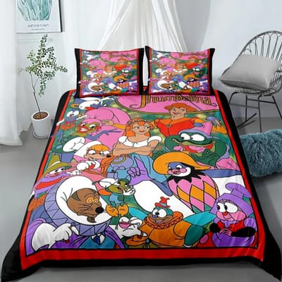 The Amazing Digital Circus Dekbedovertrekset zonder hoeslaken King Queen Double Full Twin Single Maat Beddengoedset 140x210cm
