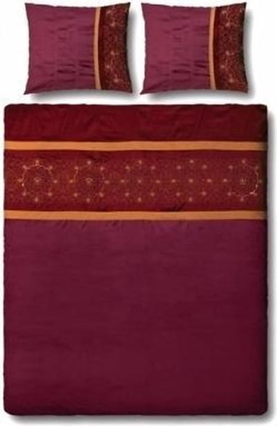 Essenza Pradesh Dekbedovertrek - Eenpersoons - 140x200/220 cm - Red