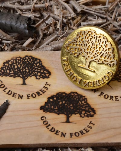 Branding IJzer - Hout Brandmerk - Handgemaakt Logo - Custom Ontwerp - 2.5 x 2.5 cm