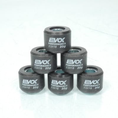 Galet rouleau de variateur EVOK pour scooter Honda 300 NSS Forza 2013 à 2017 23x18 20Grs / 100480129 Neuf