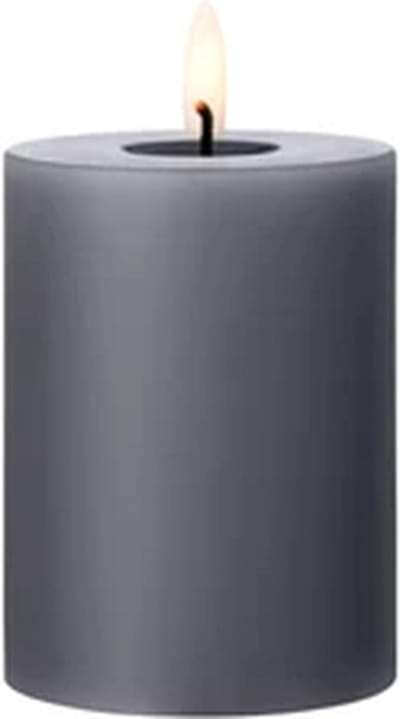 Ester & Erik Led Pillar kaars H10cm dark slate