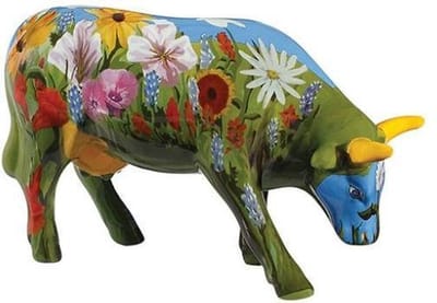 Cow Parade La Dolce Vida (medium ceramic)