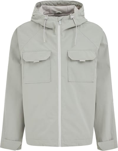 WE Fashion Heren waterafstotend jack met capuchon