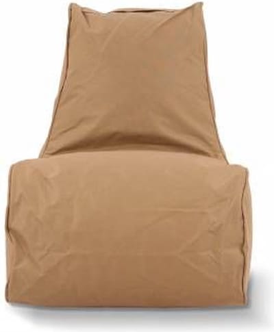 Puffi Kinder Zitzak Stoel Lounge Chair Kids - Taupe