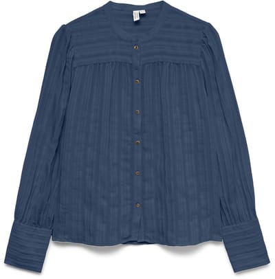 VERO MODA - VMISELLE L/S SHIRT WVN BTQ - Dames - Blouses