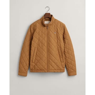 Gant Jack Quilted Windcheater Roasted Walnut / male