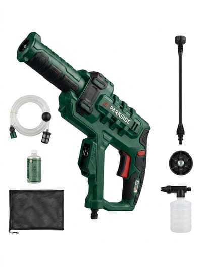 PARKSIDE® Hogedrukreiniger 20V zonder accu - Druk: max. 25 bar - Leveringspercentage: 2,5 l/min.
