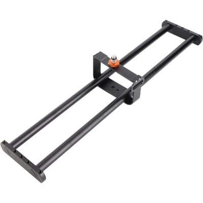 Curseur de caméra motorisé de 60 cm, rail de caméra réglable en alliage pour voiture L5i black