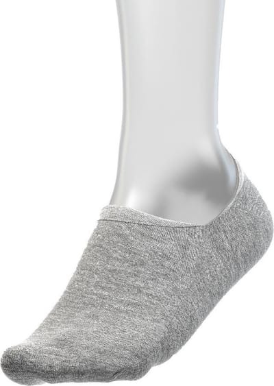 Sneakersokken – Light grey melange – 39-41