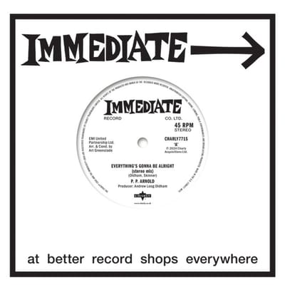 P.P. Arnold - Everything's Gonna Be Alright (Stereo Mix) / Everything's Gonna Be Alright (Instrumental) (7" Vinyl Single)