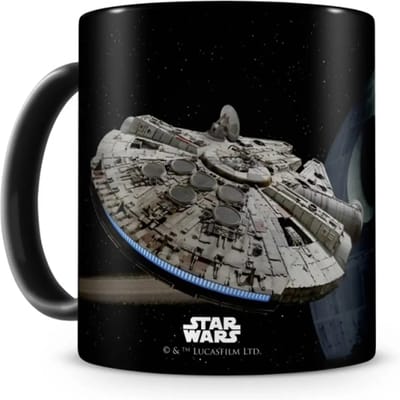 Mok SD Toys Star Wars - Millenium Falcon Vs Death Star