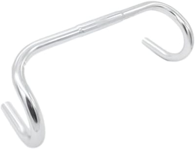 Fiets Stuur - Fietsonderdeel Aluminium - Verbeterde Fietscontrole - Stevige Aluminiumlegering - 42 x 2.5 cm - Zilver