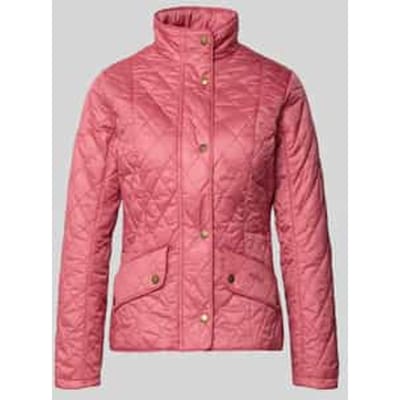 regular fit gewatteerde jas met opstaande kraag model 'FLYWEIGHT'
