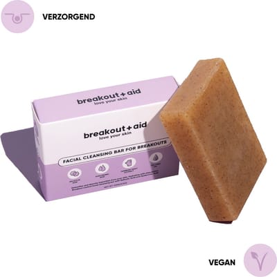 Breakout+aid® Face Wash - Acneverzorging, Effectief tegen Puisten, Diepe Reiniging, Zacht en Hydrateren voor de Huid, Gezichtsreiniging met Natuurlijke Ingrediënten
