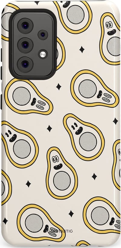 Casetastic Hoesje Geschikt voor Samsung A52 (4G/5G/s) - Stijlvolle Beschermende Duo-layer Case - Vegycado