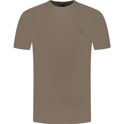 Lyle &amp; Scott Tonal Eagle Form Groen T-shirt