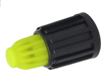 Druk Pulporter - Flesspuit Hoofd - Auto Reinigen - Eenvoudige Montage - 17.5 cm - Grijs