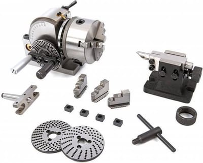 BS-0 verdeelapparaat set met 125 mm 3 klauwplaat