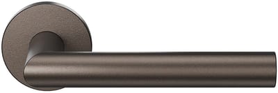 Deurkruk op rozet - Dark Brons Kleur - RVS - GPF - Toi GPF1015.A1-00, Dark blend