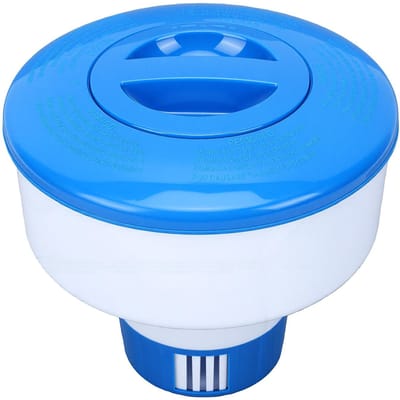 Distributeur Flottant pour Piscine en Plastique Réglable Flotteur pour Eau de Piscine Distributeur pour Jacuzzi Spa Fontaine