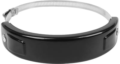 Dailygoods- Uitlaatbeschermer Stevig - Ronde Uitlaatdemper - Ovale Uitlaatbeschermer - 100-160 mm - Duurzaam Materiaal - Eenvoudig te Installeren