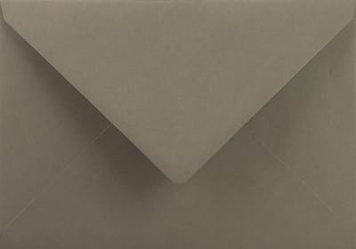 Gladde grijze enveloppen A5 - 162 x 229 mm - C5 - 20 stuks - NK natgelijmde - 115 gram - Sirio Color - Netuno