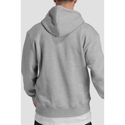 Disney Heren Mickey Mouse Gezicht Distress Hoodie (Sport Heide)