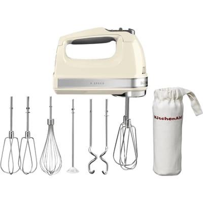 KitchenAid handmixer 5KHM9212EAC Amandelwit
